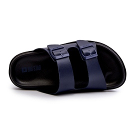 Lette flip-flops til mænd med spænder Big Star NN174593 Marineblå 1