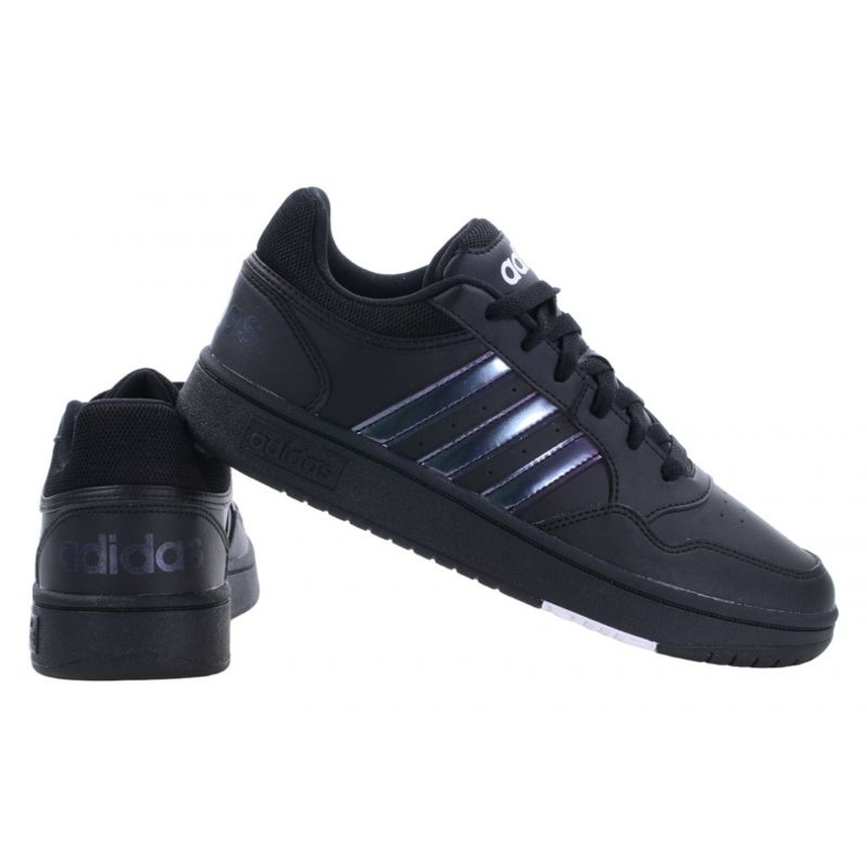 Adidas Hoops 3.0 K GZ9671 sko sort 2