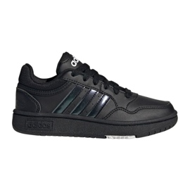 Adidas Hoops 3.0 K GZ9671 sko sort 4