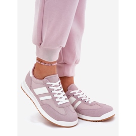 Evento Kvinders sneakers med Eco Suede Purple lilla 1