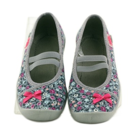 Piger hjemmesko eng Befado 116x227 lyserød grå 4