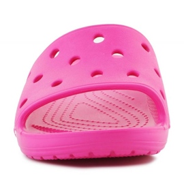 Women's Openwork Flip Flops Crocs Classic Slide 206121-6UB lyserød 1