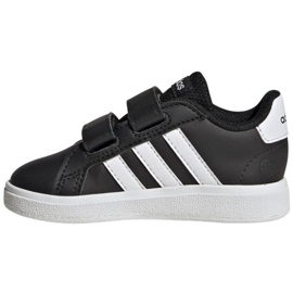 Adidas Grand Court 2.0 Hook and Loop GW6523 sko sort 2
