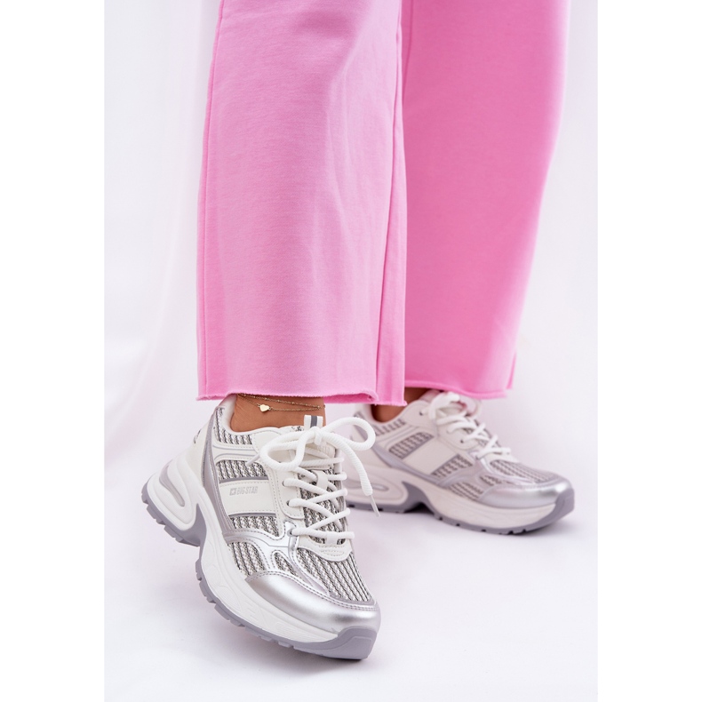 Kvinders sneakers Big Star RR274A195 White hvid 2