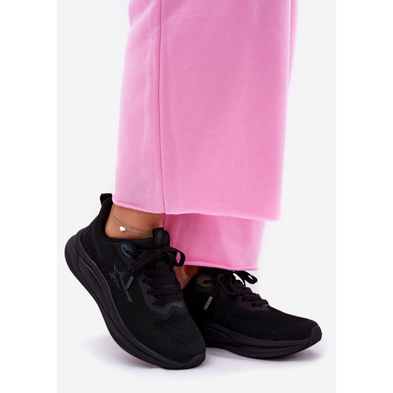 Big Star Sneakers sportssko Kvinders store stjerne RR274A144 Hi-Polish System Black System sort 1