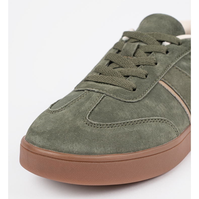 Sneakers Suede Sneakers Sergio Leone grøn 2