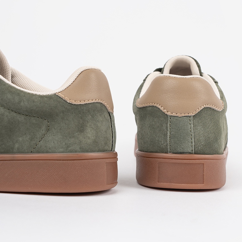 Sneakers Suede Sneakers Sergio Leone grøn 1