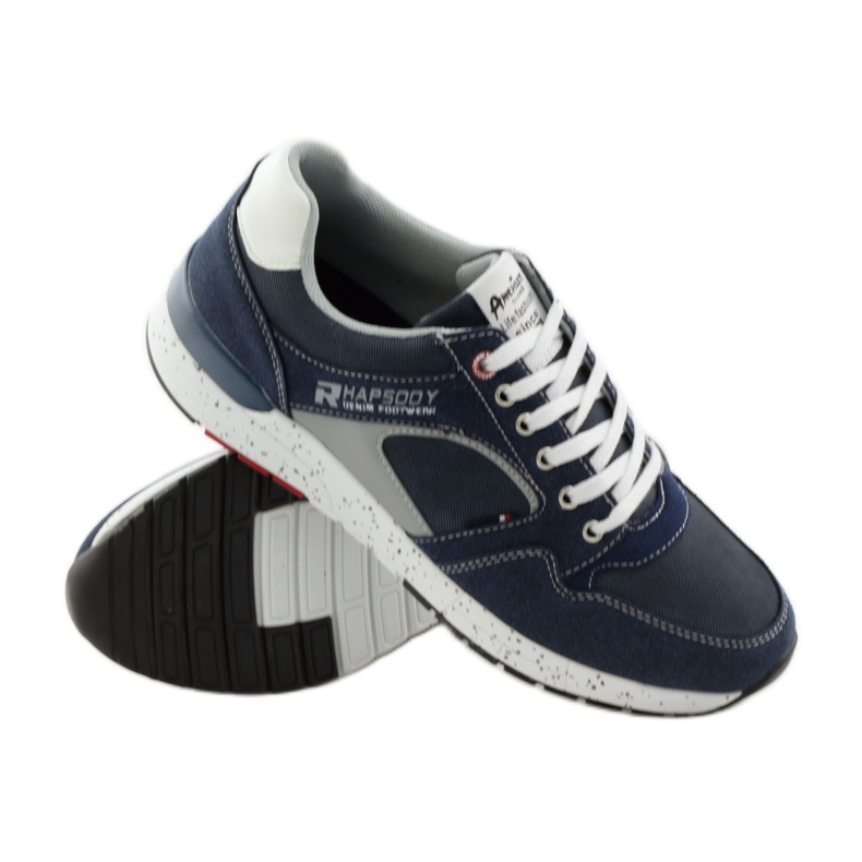 American Club Herre sportssko amerikanske 703039 sneakers marineblå 3