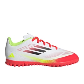 Adidas F50 Club TF IE3732 Hvide fodboldsko 1