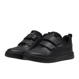 PUMA Courtflex V3 V PS 397642 01 Sko sort 1