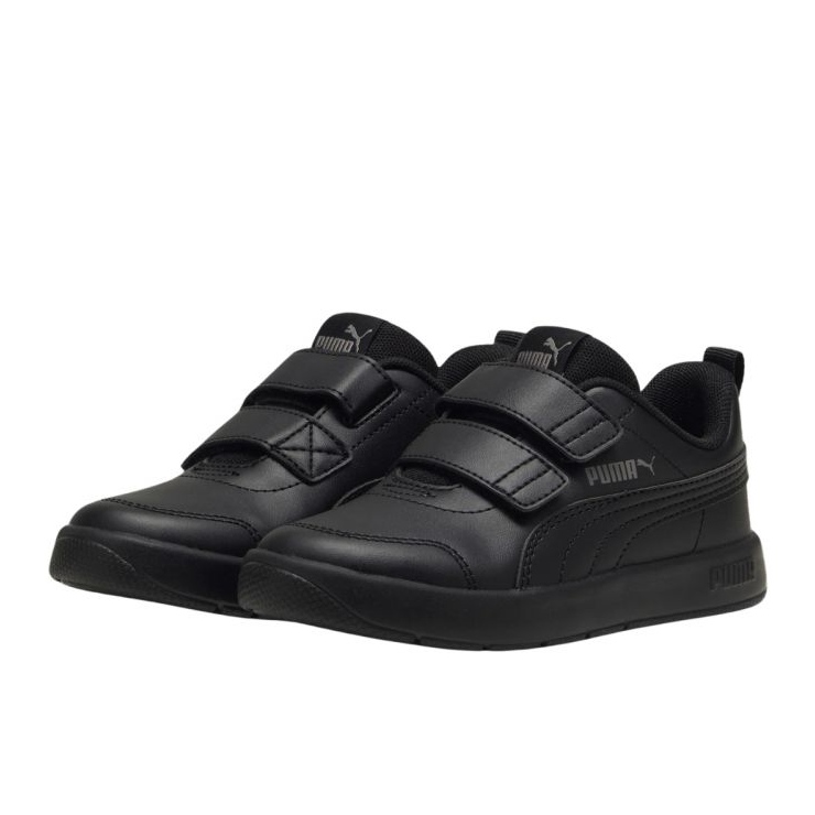 PUMA Courtflex V3 V PS 397642 01 Sko sort 1