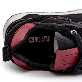 Herre sneakers Memory Foam System Big Star NN174350 Sort 3