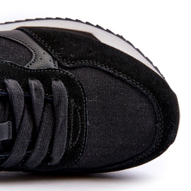 Herre sneakers Memory Foam System Big Star NN174350 Sort 2