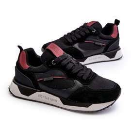 Herre sneakers Memory Foam System Big Star NN174350 Sort 1