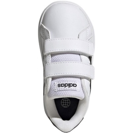 Adidas Grand Court CF JR GW6527 Sko hvid 2