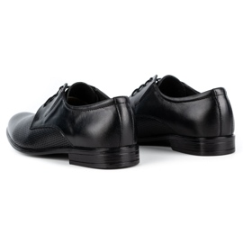 Olivier Herre elegante lædersko 302T3 sort 5