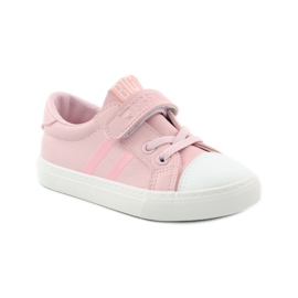 Pink Big Star 374038 sportssneakers lyserød hvid 1