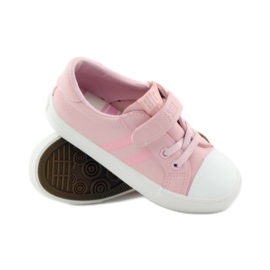 Pink Big Star 374038 sportssneakers lyserød hvid 3