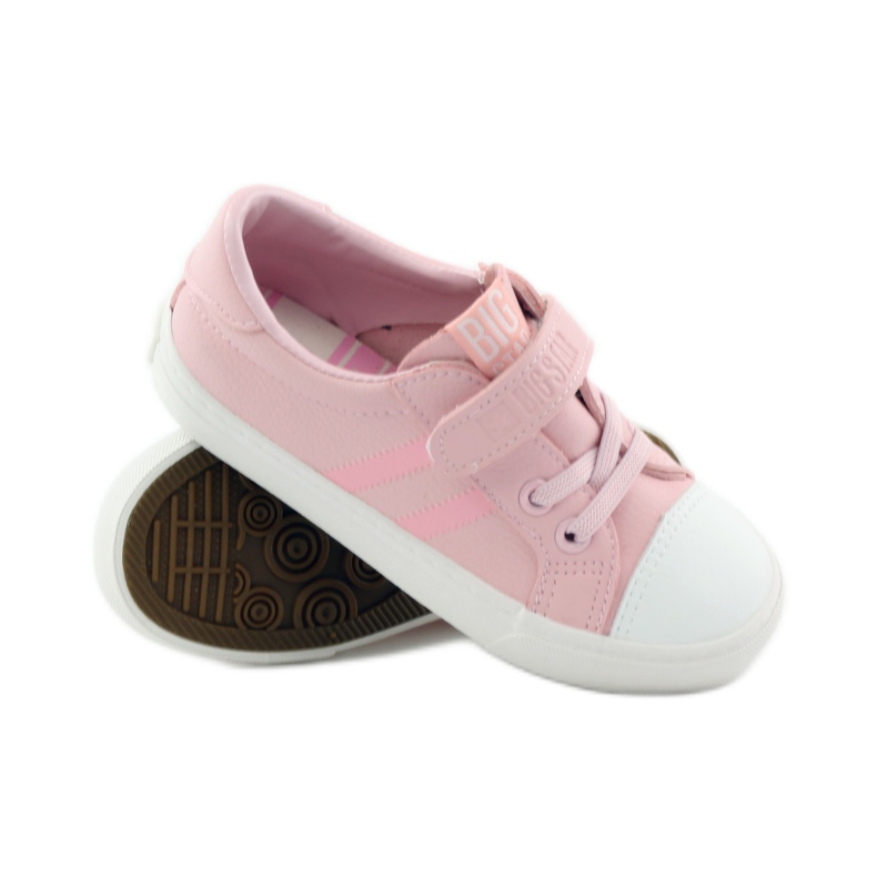 Pink Big Star 374038 sportssneakers lyserød hvid 3