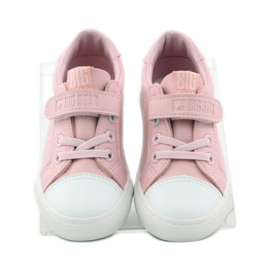Pink Big Star 374038 sportssneakers lyserød hvid 4