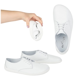 Olivier Barfodede kvinder minimalistiske sneakers 1288pol hvid 1
