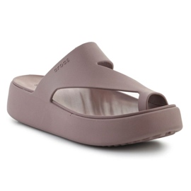 Flip-Flops Crocs flugtplatform Toe Loop 210834-0LF brun 1