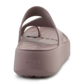 Flip-Flops Crocs flugtplatform Toe Loop 210834-0LF brun 5