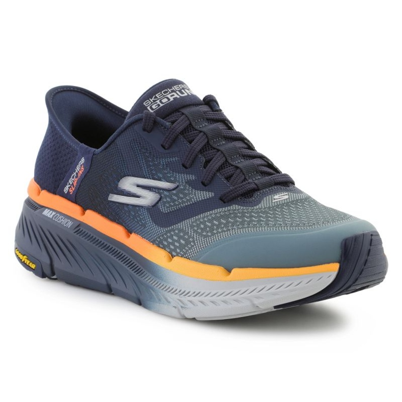 Skechers slip-inss Max Pushioning Elite Premier 2.0 220526-NVOR sko blå 1