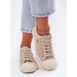 Women's Material Sneakers Big Star RR274767 Beige 1