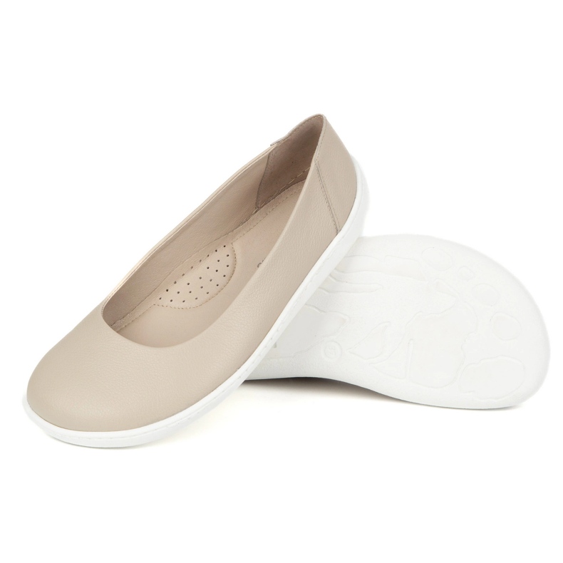 Olivier Barfodet kvinders minimalistiske pumper gled 1771pol beige 1