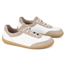 Olivier Barfodede kvinder minimalistiske sneakers 1769pol hvid 2