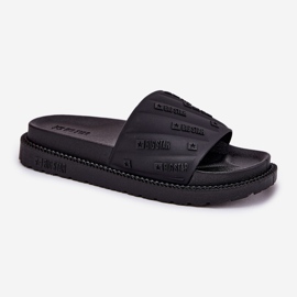 Kvinders flip flops på platformen Big Star RR274A540 Sort 4