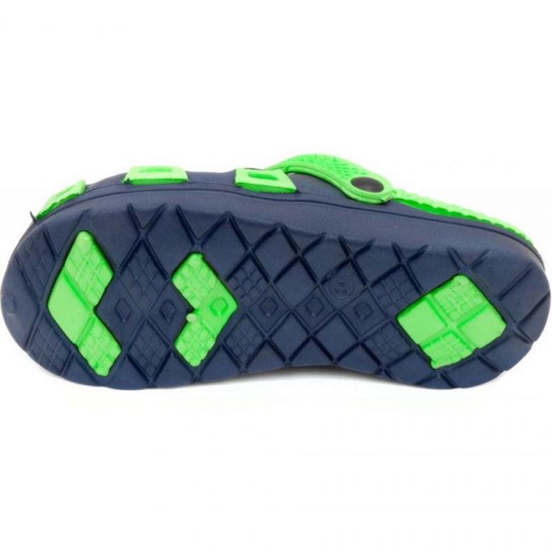 Aqua-Speed Børns flip flops Aqua-hastighed Silvi Jr Kol 48 Green Navy Blue blå 3