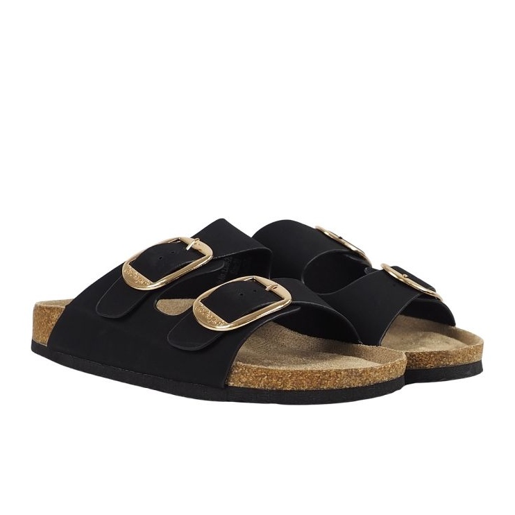 Kvinders sorte flapper Lee Cooper LCW-25-35-3486LA 1