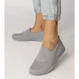 Grå kvinders sneakers 1