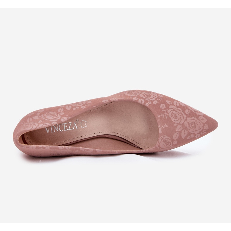Vinceza Elegante pumper på Vincez 62223 Pink Post lyserød 2