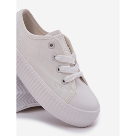 Big Star RR374009 Białe Lace -UP Sneakers hvid 7