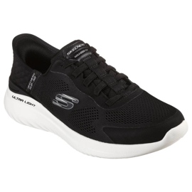 Skechers slip-inss Bounder 2.0 sko. Dukkede op 232459-bkw sort 1