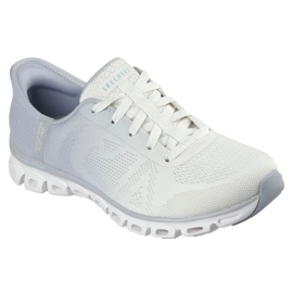 Skechers slip-inss glide-step-excite 104566-srede sko grå 1