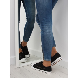 Sorte blonde sneakers til kvinder NB89P Sort 1