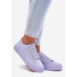Big Star RR274406 Women's Material Sneakers Purple lilla 1
