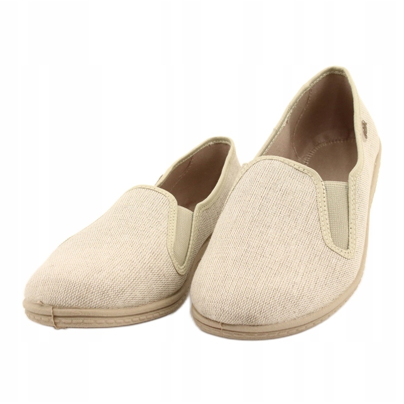 Befado Mænds PVC -sneakers 001m075 beige beige 1