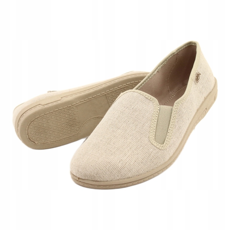 Befado Mænds PVC -sneakers 001m075 beige beige 2
