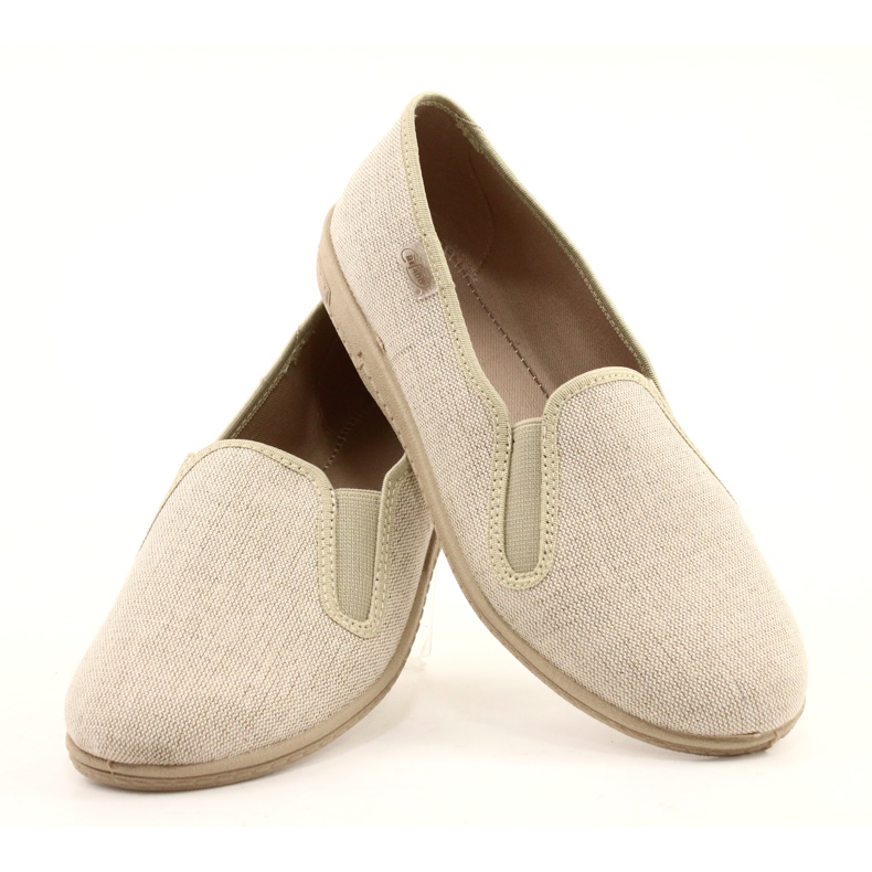 Befado Mænds PVC -sneakers 001m075 beige beige 4