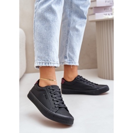 Big Star isolerede sneakers til kvinder OO274A462 Sort 2