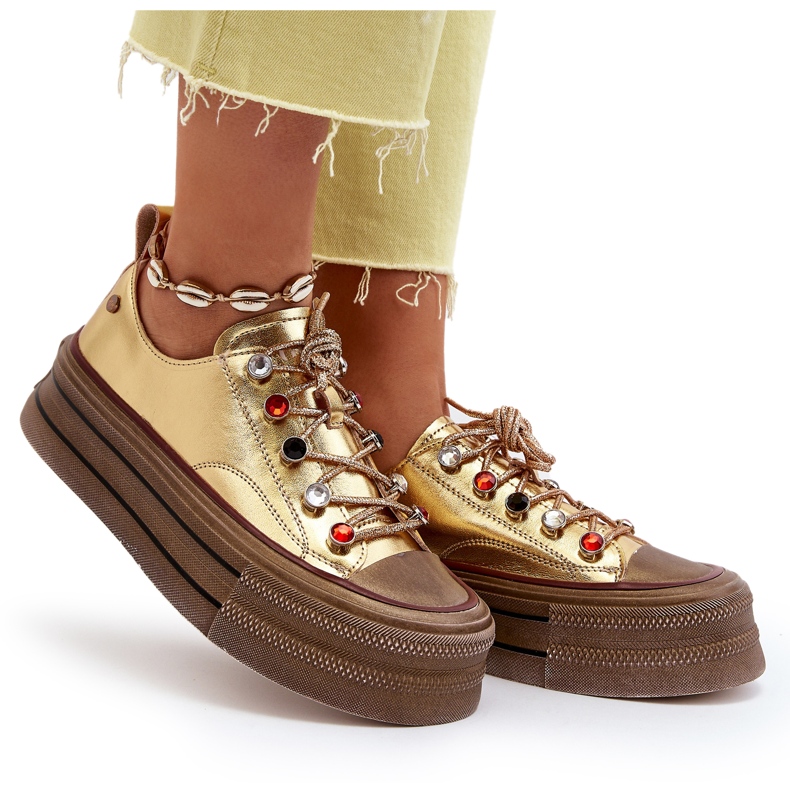 Sneakers til kvinder GOE NN2N4055 Guld gylden 6