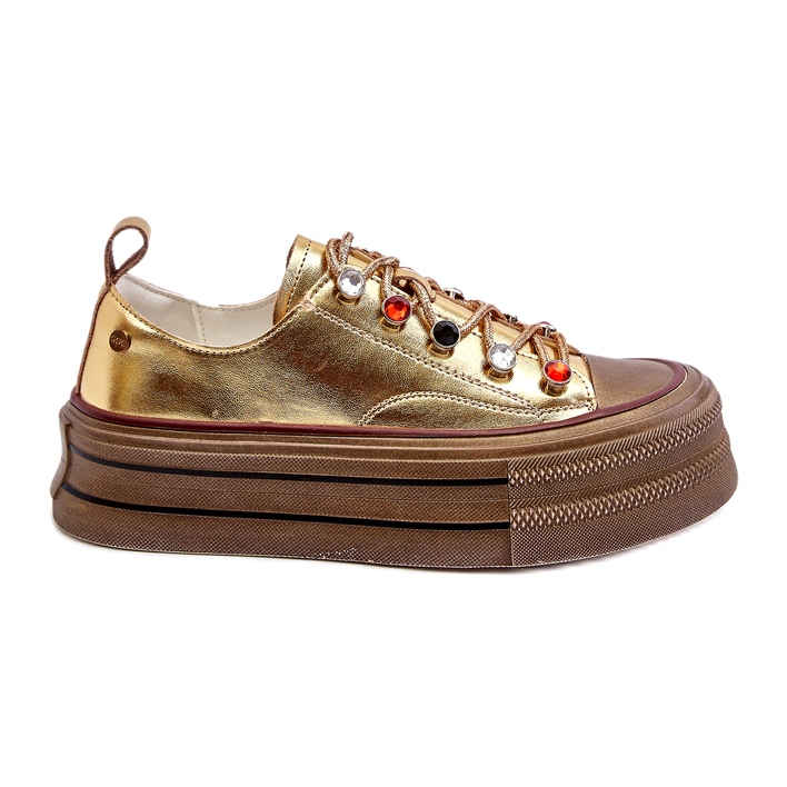 Sneakers til kvinder GOE NN2N4055 Guld gylden 2