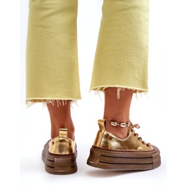 Sneakers til kvinder GOE NN2N4055 Guld gylden 5