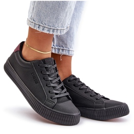 Kvinders isolerede sneakers Big Star OO274A462 Sort 3