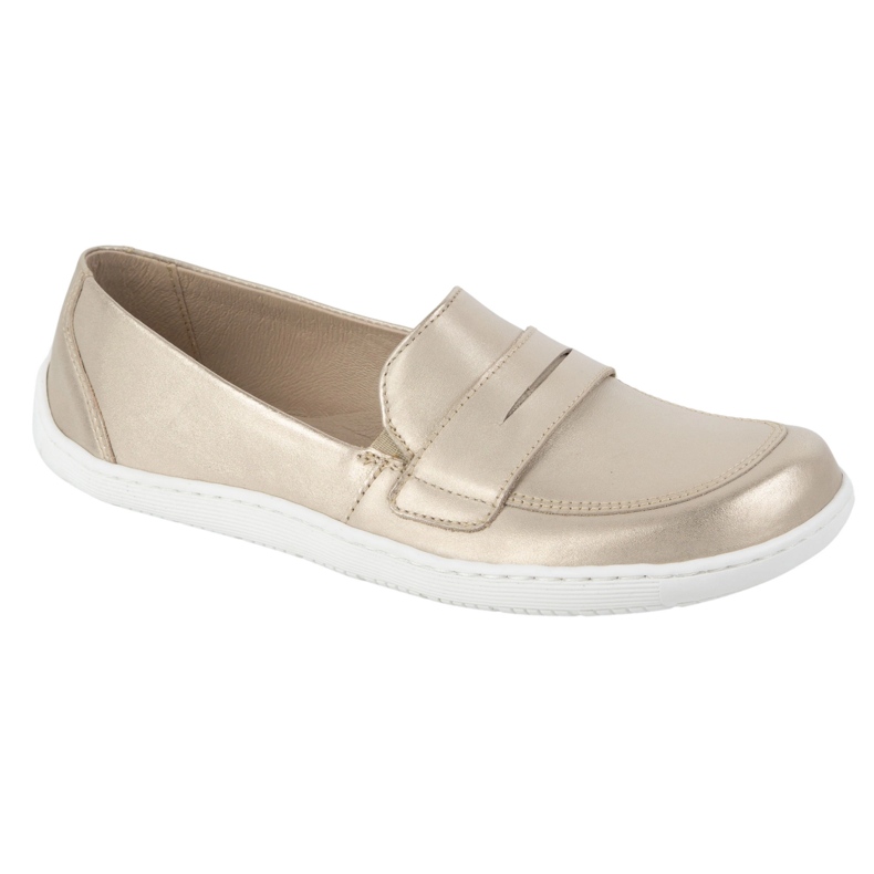 Olivier Barefoot Elegant Women's Minimalist Leather Loafers 1280 Zlotys gylden 2